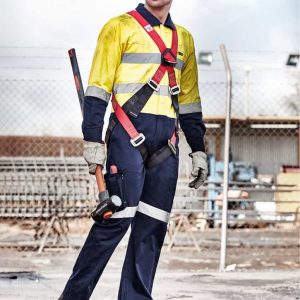 Syzmik Mens Rugged Cooling Taped Overall