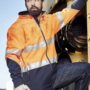 Syzmik Unisex Hi Vis Softshell Jacket