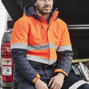 Syzmik Unisex Hi Vis Antarctic Softshell Jacket