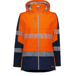 Syzmik Womens Streetworx 2 In 1 Stretch Softshell Jacket