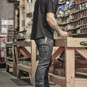 Syzmik Mens Essential Basic Stretch Cargo Pant