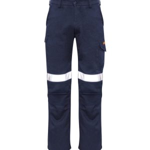 Syzmik Mens Orange Flame Taped Cargo Pant (Regular)