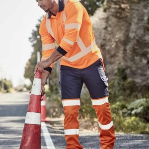 Syzmik Mens Bio Motion Hi Vis Taped Pant