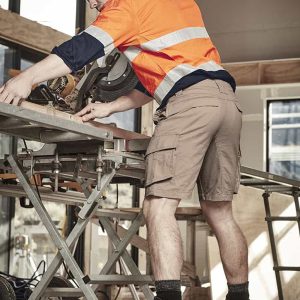 Syzmik Mens Streetworx Curved Cargo Short