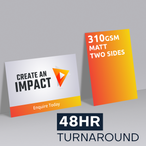 310gsm Artboard Matt Cello Two Sides