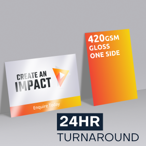 420gsm Artboard Gloss Cello One Side