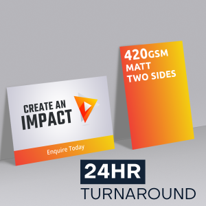 420gsm Artboard Matt Cello Two Sides