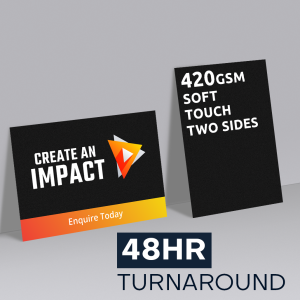 420gsm Artboard Soft Touch Two Sides