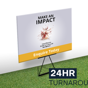 "Basic" Ground Spike Sign Set
