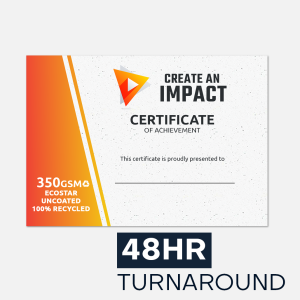 350gsm Ecostar Uncoated 100% Recycled Board
