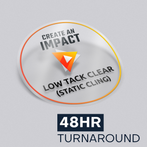 Low Tack Clear (Static Cling)