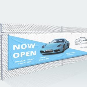 PVC Mesh Banner