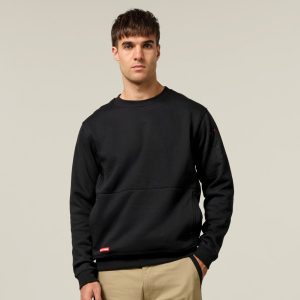 Plain Fleece Crew