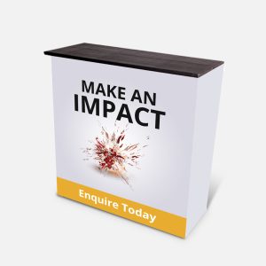 Rectangle Fabric Pop up Counter