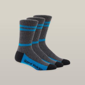 Womens 3pk Crew Sock
